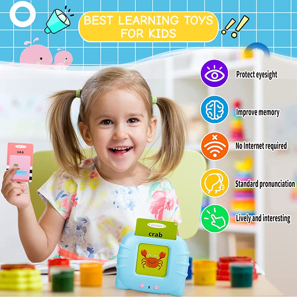 Flash Card Reader Educational Activity Learning Game