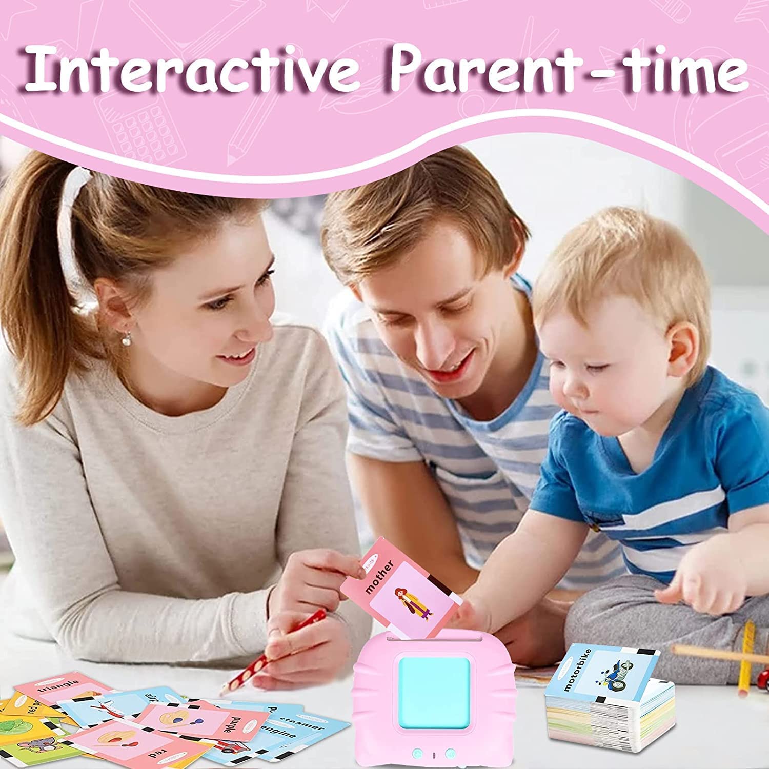 Flash Card Reader Educational Activity Learning Game