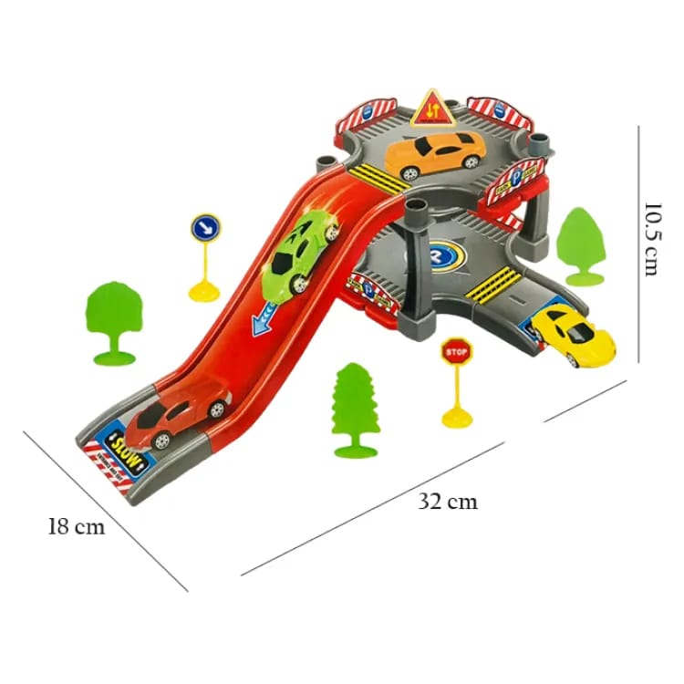 City Racing Parking Play Track Set