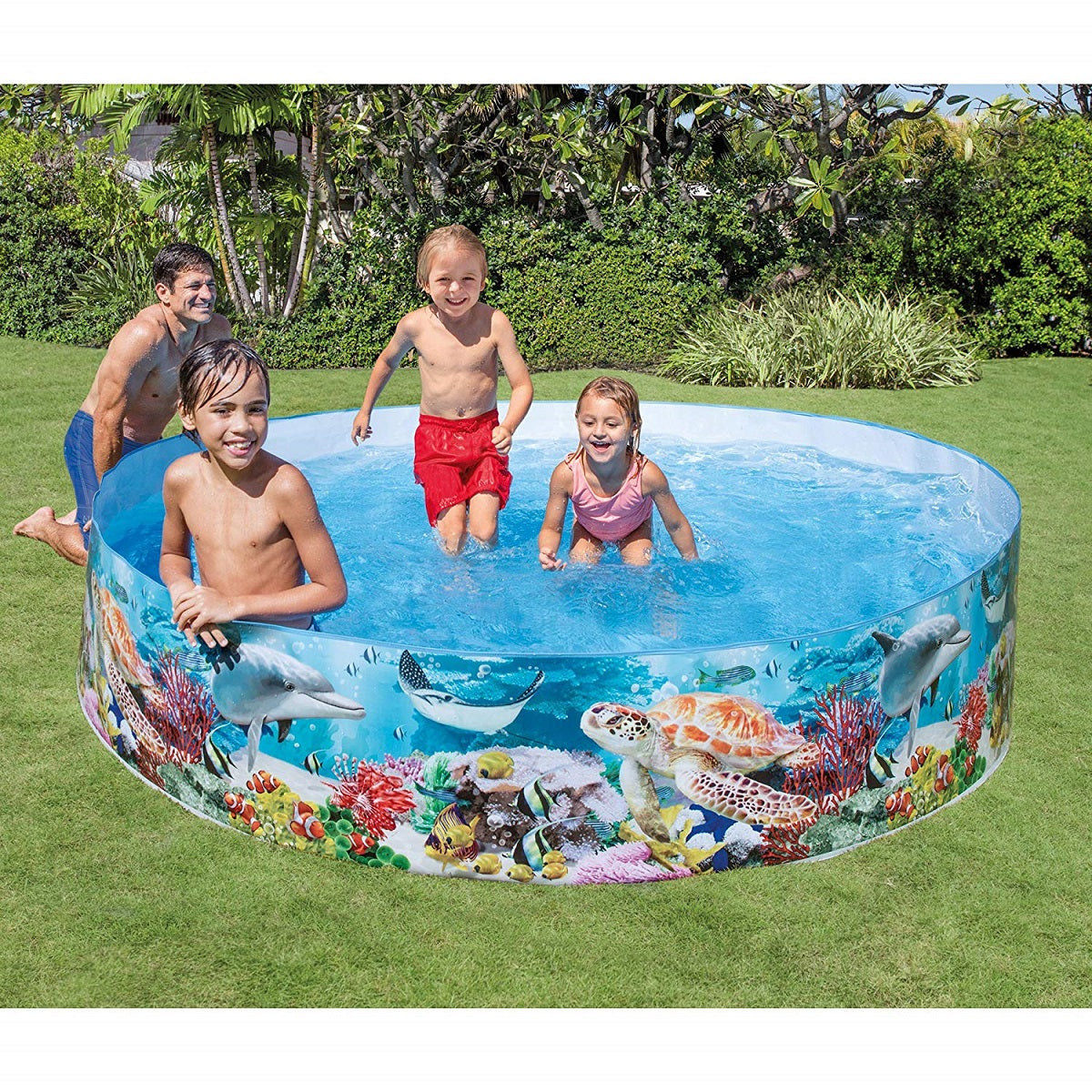 Intex Coral Reef Snapset Airless Pool-96 Inch