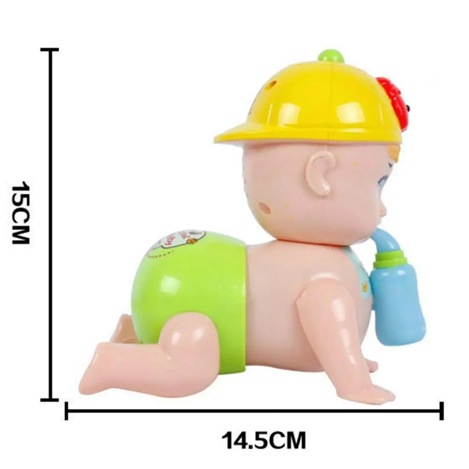 Musical Crawling Baby Toy With 3d Lights