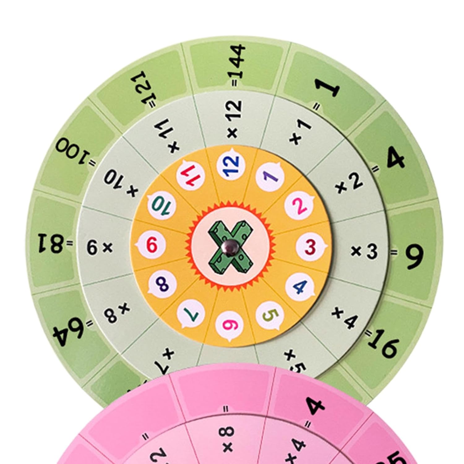 CVC Words and Maths Activity Phonics Spinner Game Kit