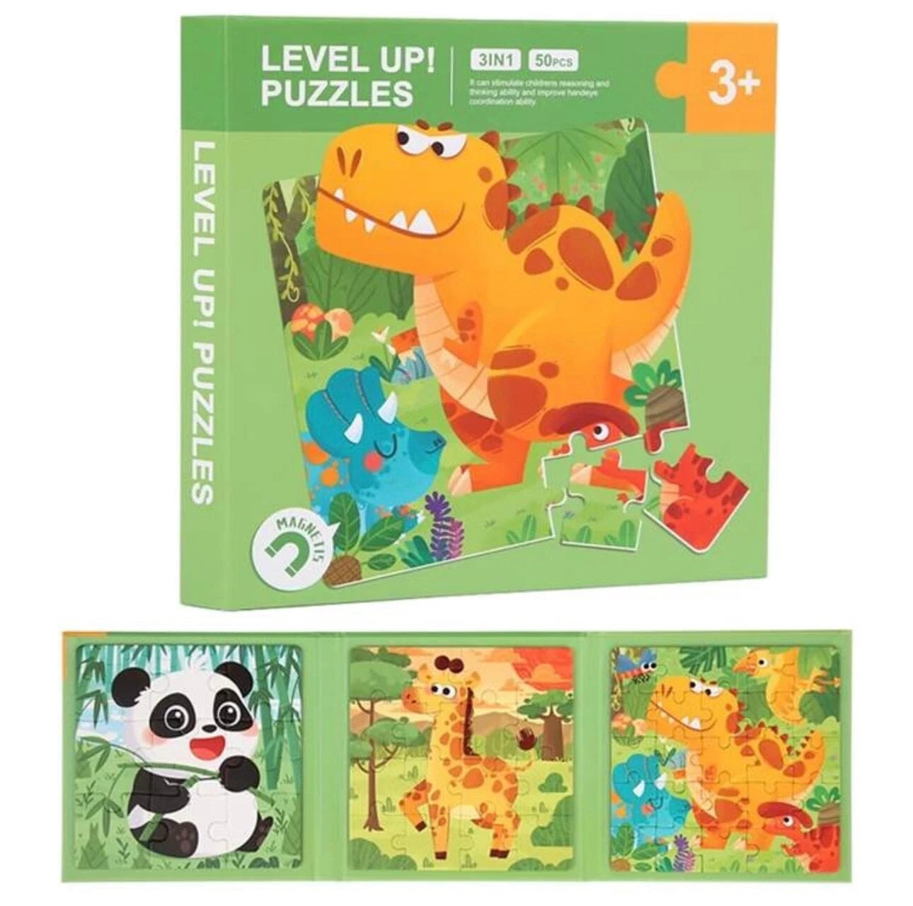 Magnetic Jigsaw Puzzle Activity Book