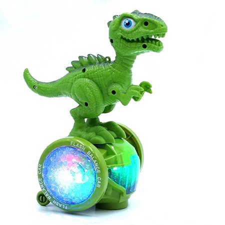 Dinosaur With Lights And Music Bump & go Action