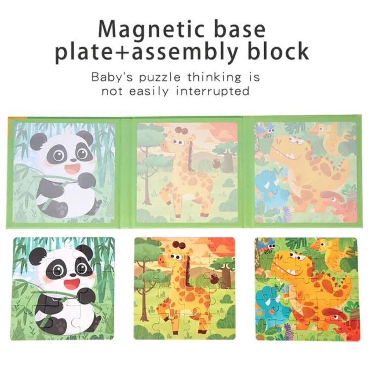 Magnetic Jigsaw Puzzle Activity Book