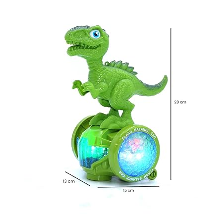 Dinosaur With Lights And Music Bump & go Action