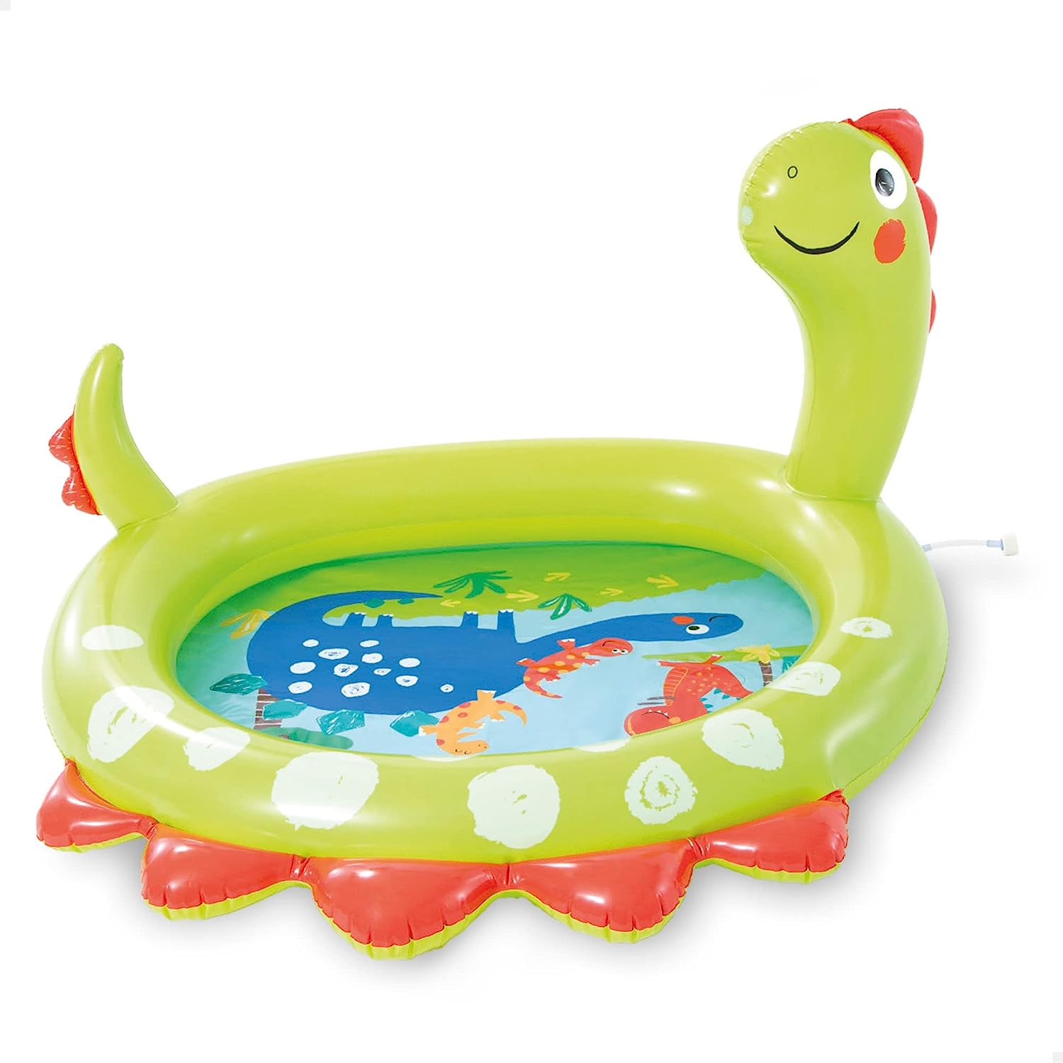 Intex Inflatable Dinosaur Spray Kids Activity Pool With Free Pump