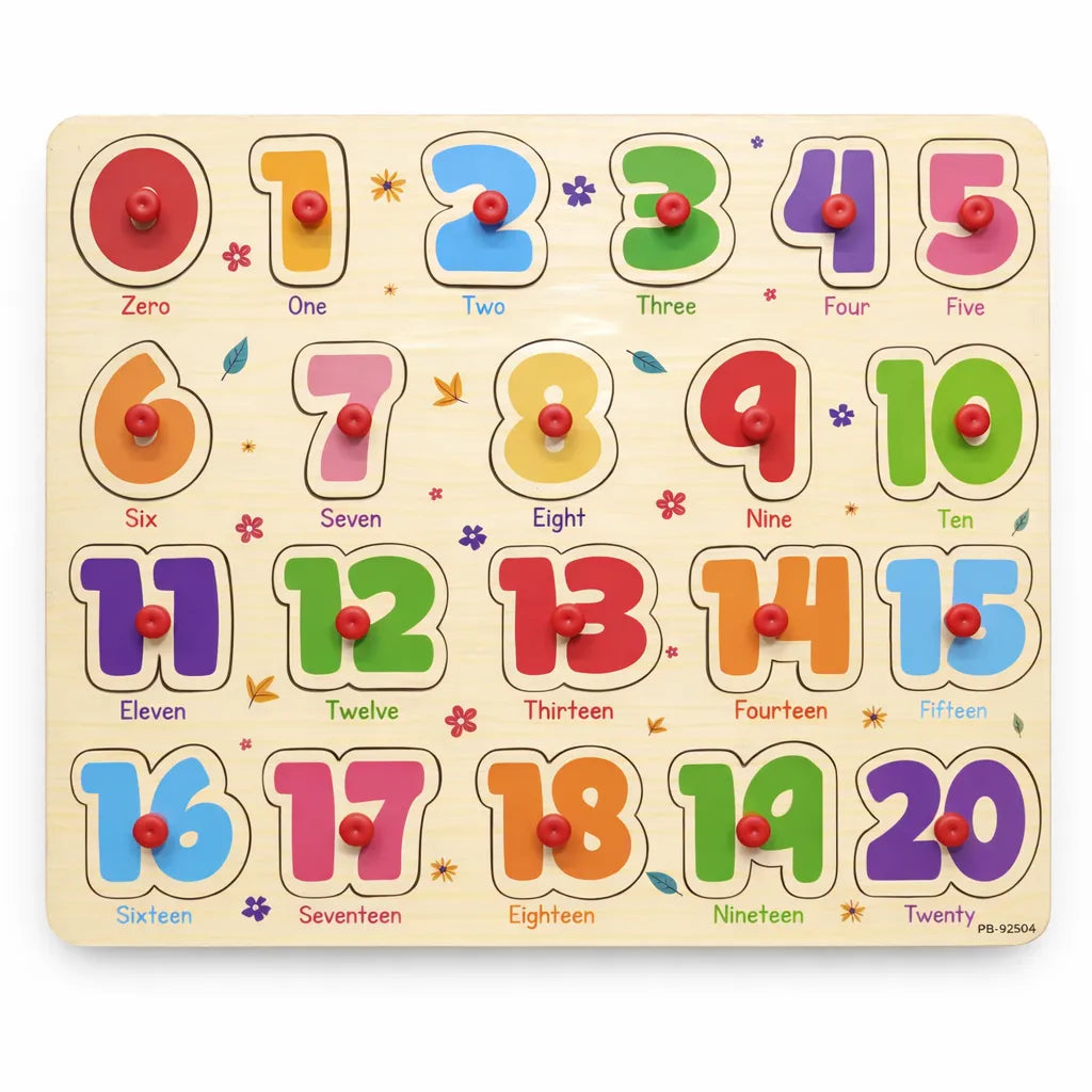 Wooden Montessori Peg Puzzle Sorting Boards - The Ultimate Early Learn ...