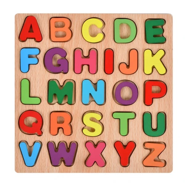 Wooden Alphabets & Numbers Sorting Boards