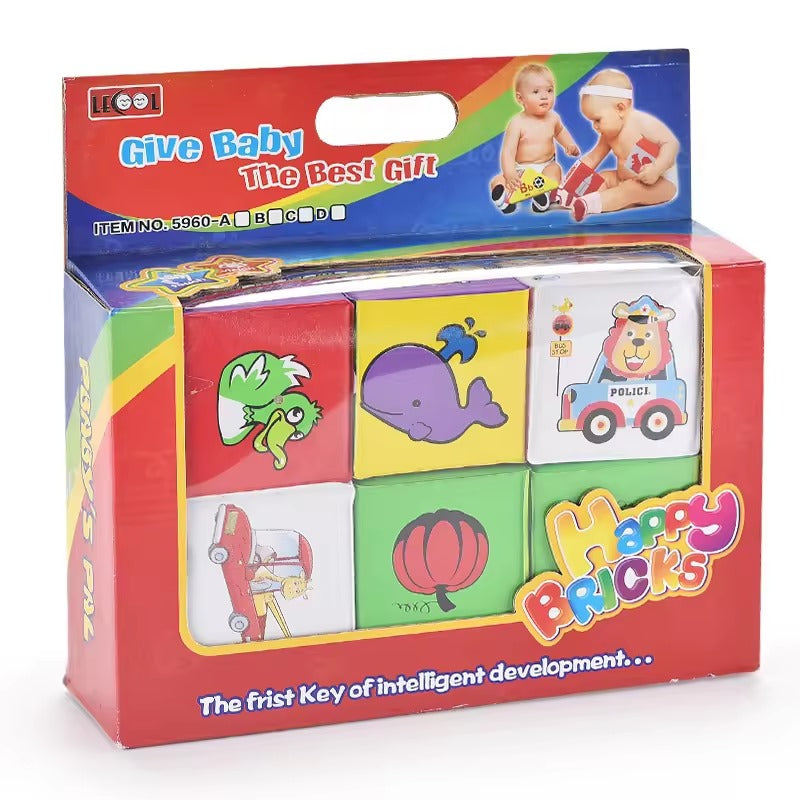 Square Shape EVA Foam Educational Montessori Blocks