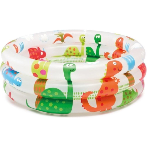 Intex Inflatable Dinosaur Print Kids Swimming Pool-24 inch