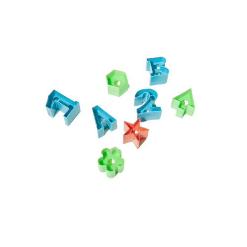 Hexagon Shapes & Numbers Sorter Puzzle