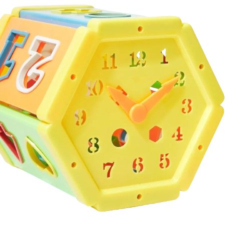 Hexagon Shapes & Numbers Sorter Puzzle