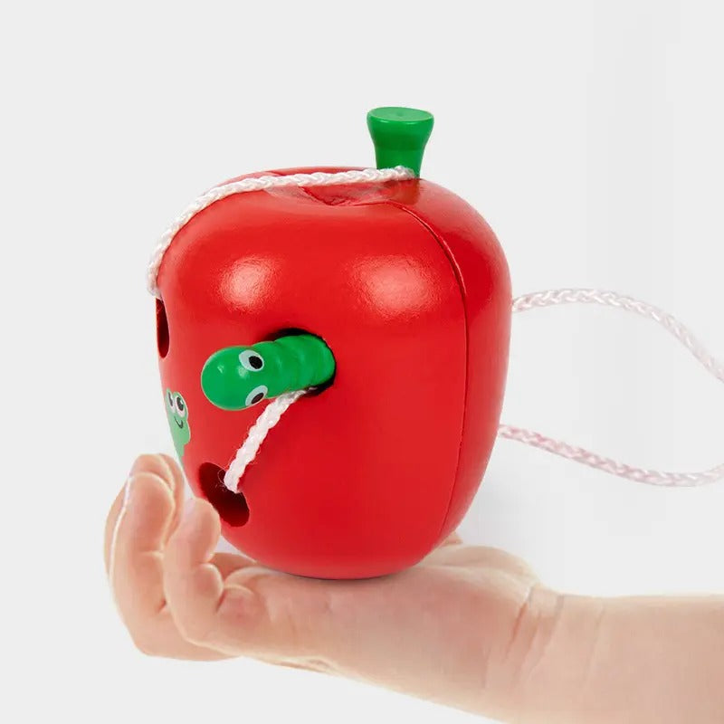 Wooden Fruits Combination With Threading Activity