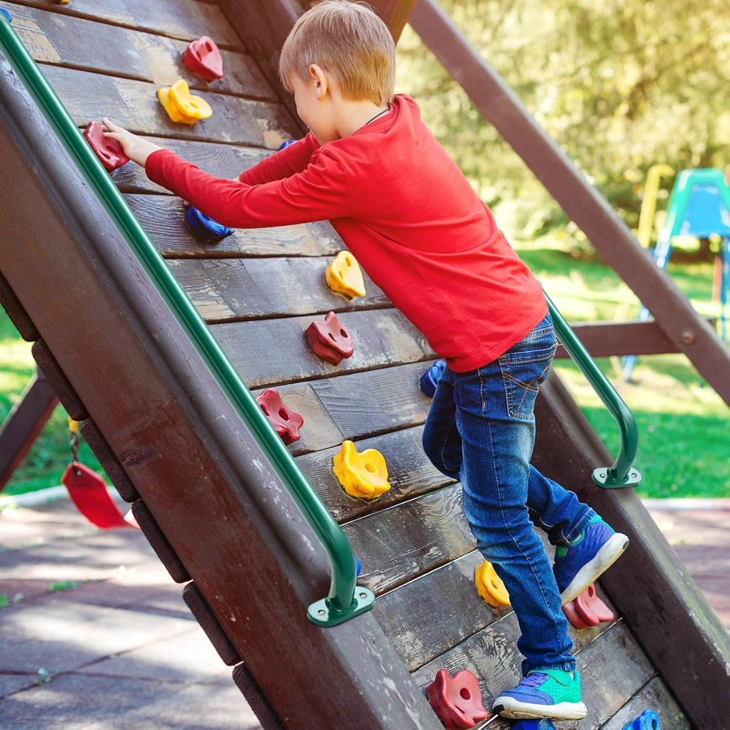 Wall Climbing Holds Stones Shape Set Of 10 Pcs