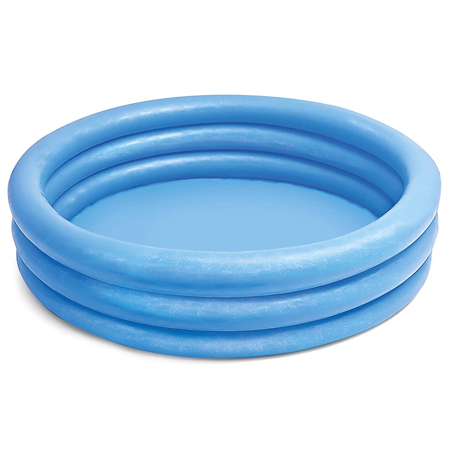 Intex Inflatable Big Crystal Blue Kids Swimming Pool-66 inch