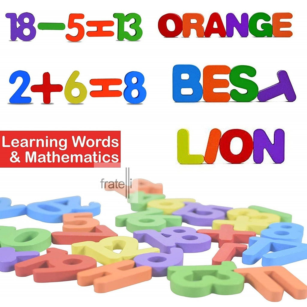 Wooden 3D Alphabets And Numbers Jumbo Sorting Boards
