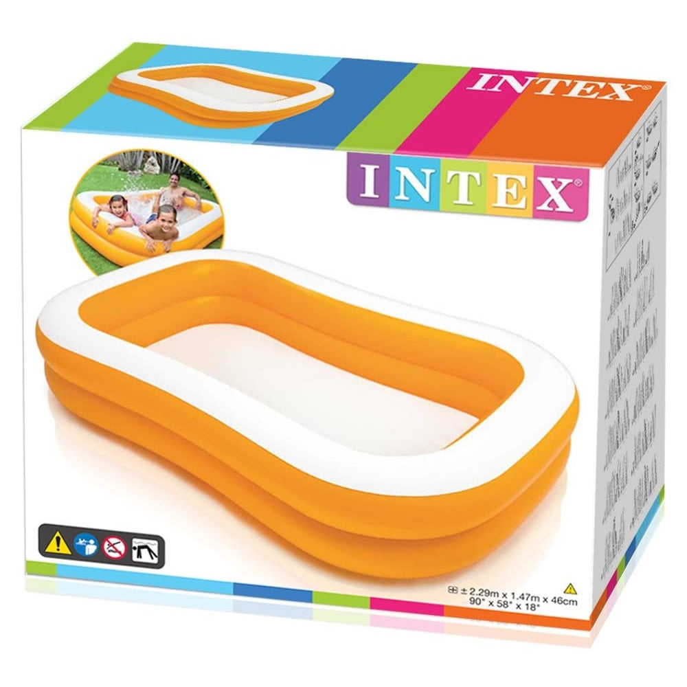 Intex Mandarin Swim Center Family-90 Inch With Free Pump