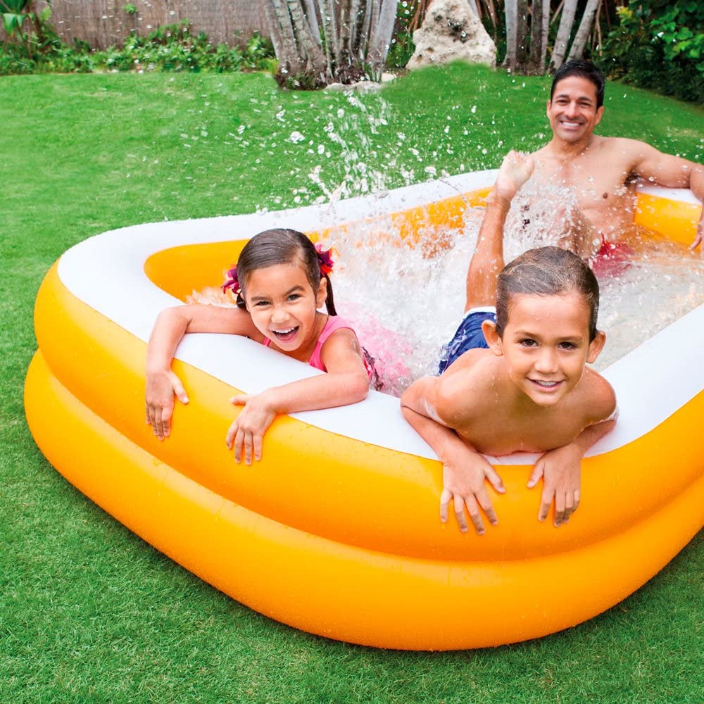 Intex Mandarin Swim Center Family-90 Inch With Free Pump