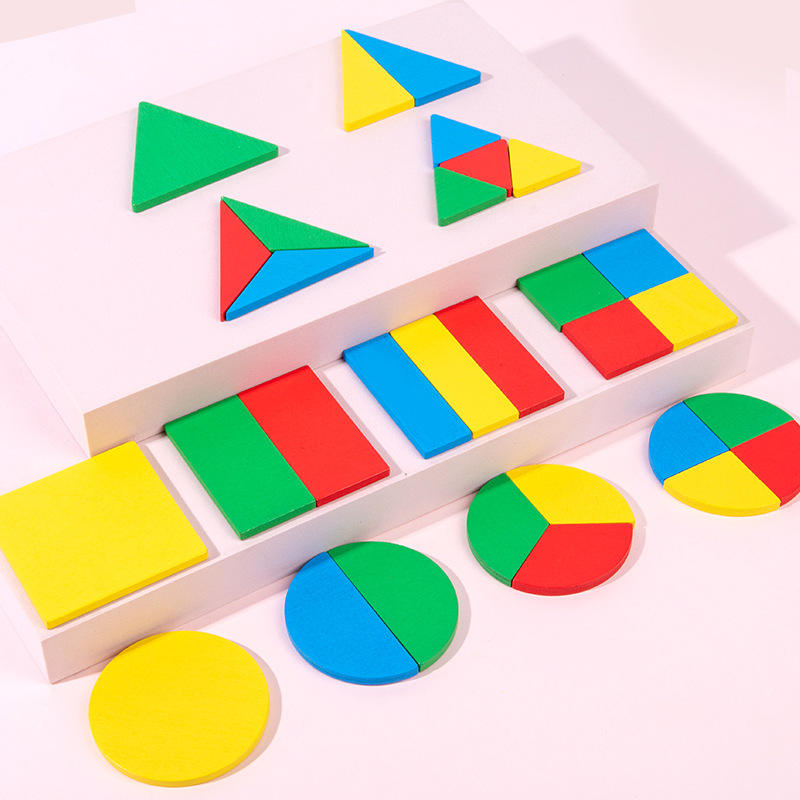 Wooden Multicolor Cognitive Geometry Block Puzzle Boards