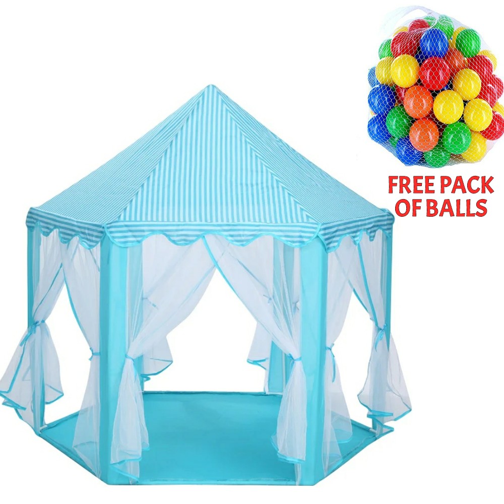 Fairy Prince Castle Play Tent Play With Free 25 Balls