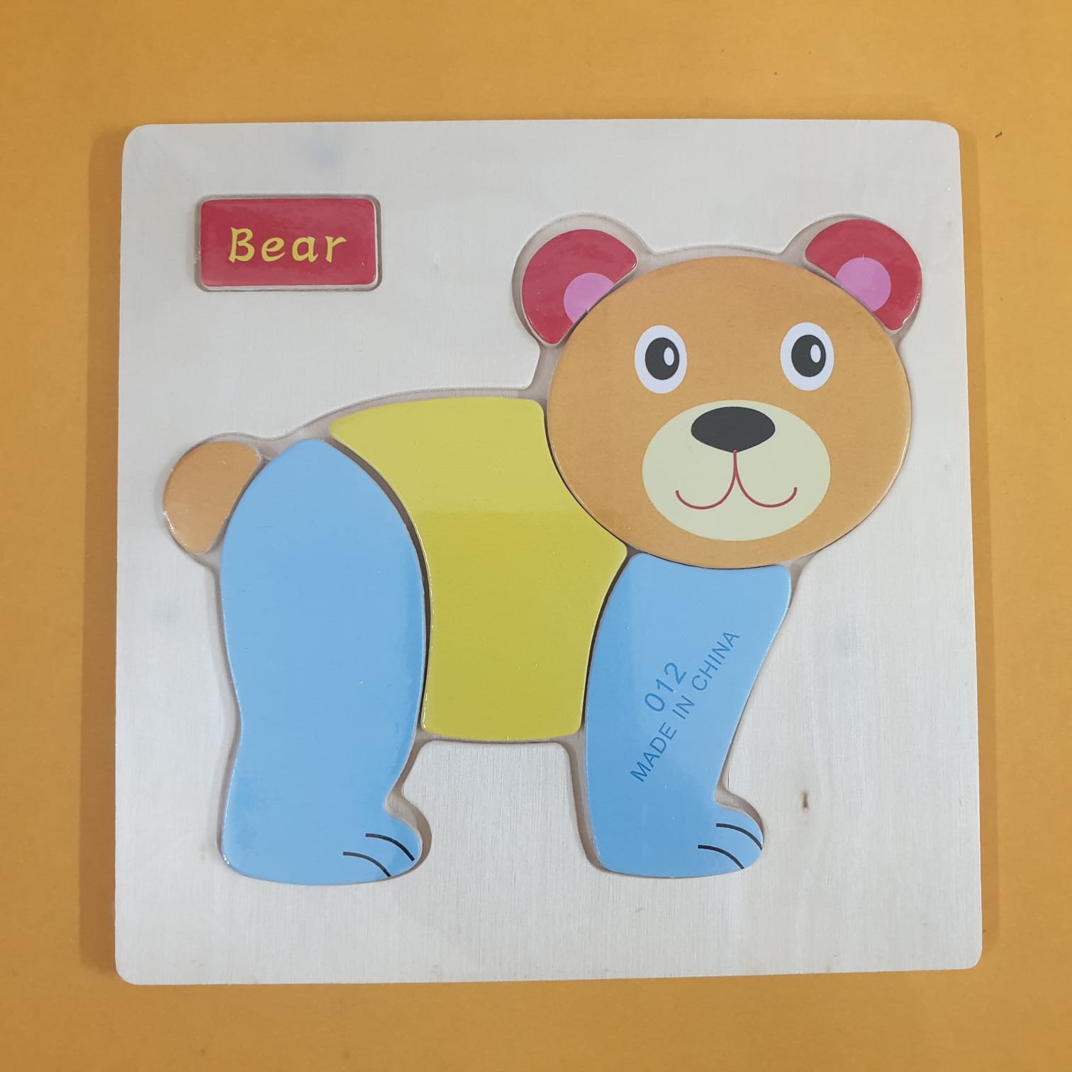 Wooden Montessori Animals Jigsaw Puzzle