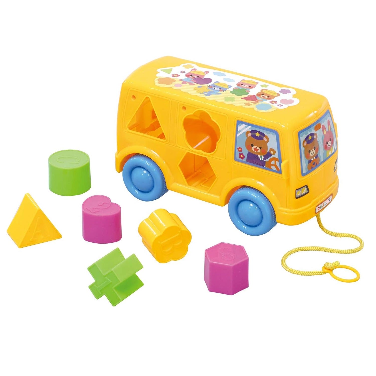 Shapes Sorting Educational Montessori Bus