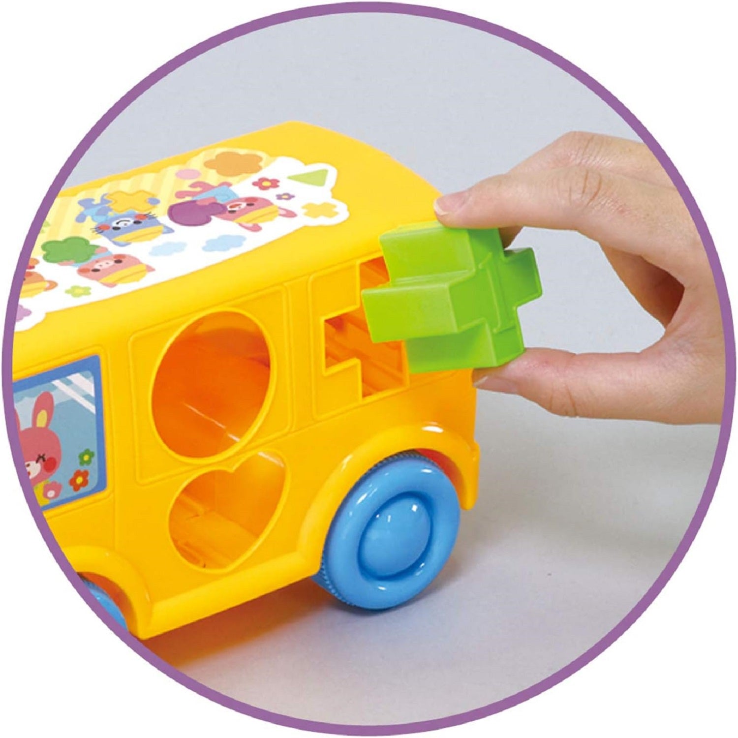 Shapes Sorting Educational Montessori Bus