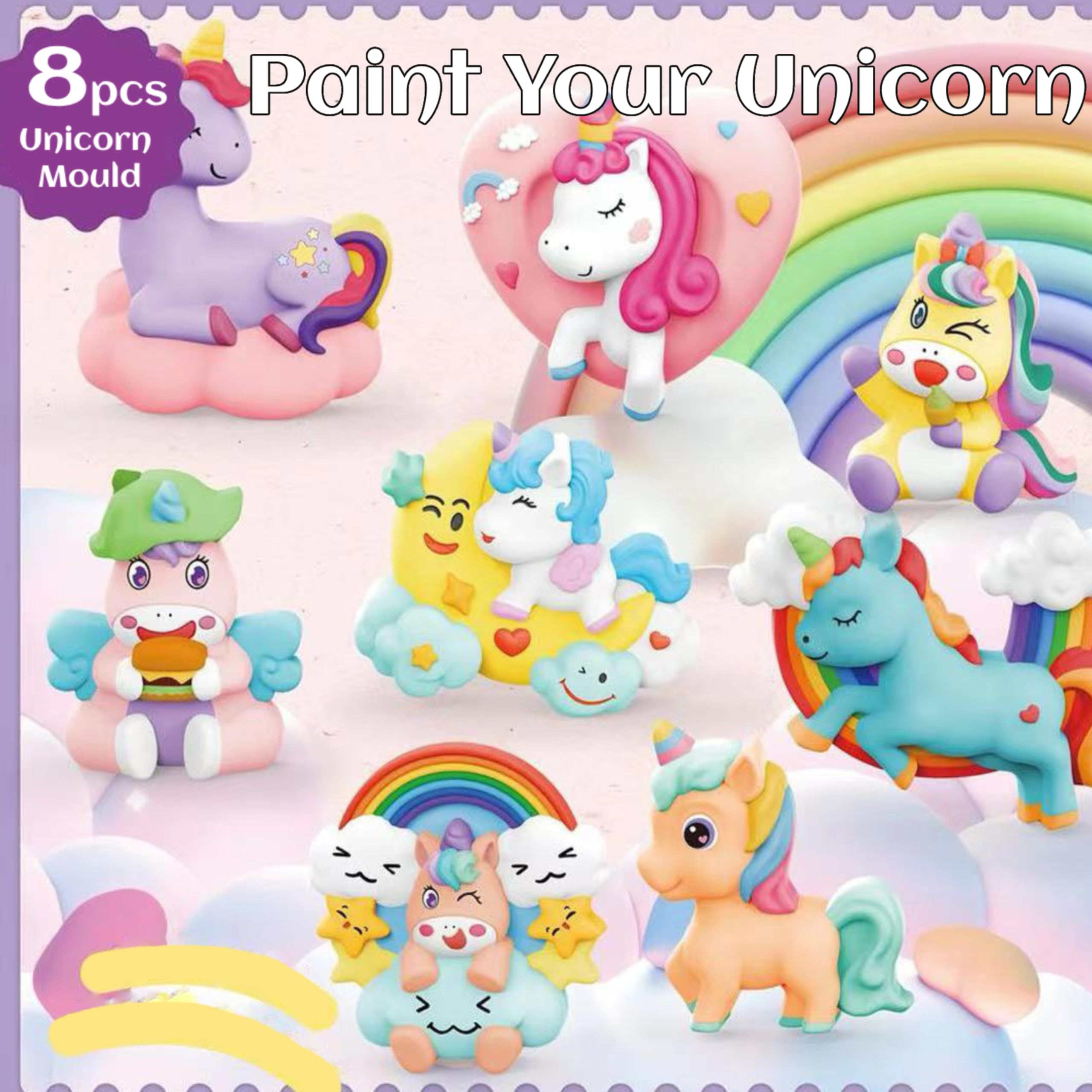 DIY 3D Character Painting Activity Kit For Kids