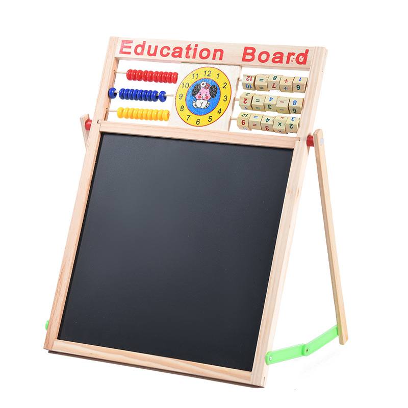 Wooden Magnetic Double Sided Writing & Drawing Board