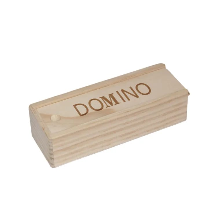 Wooden Dominoes Game 28 Pcs Set