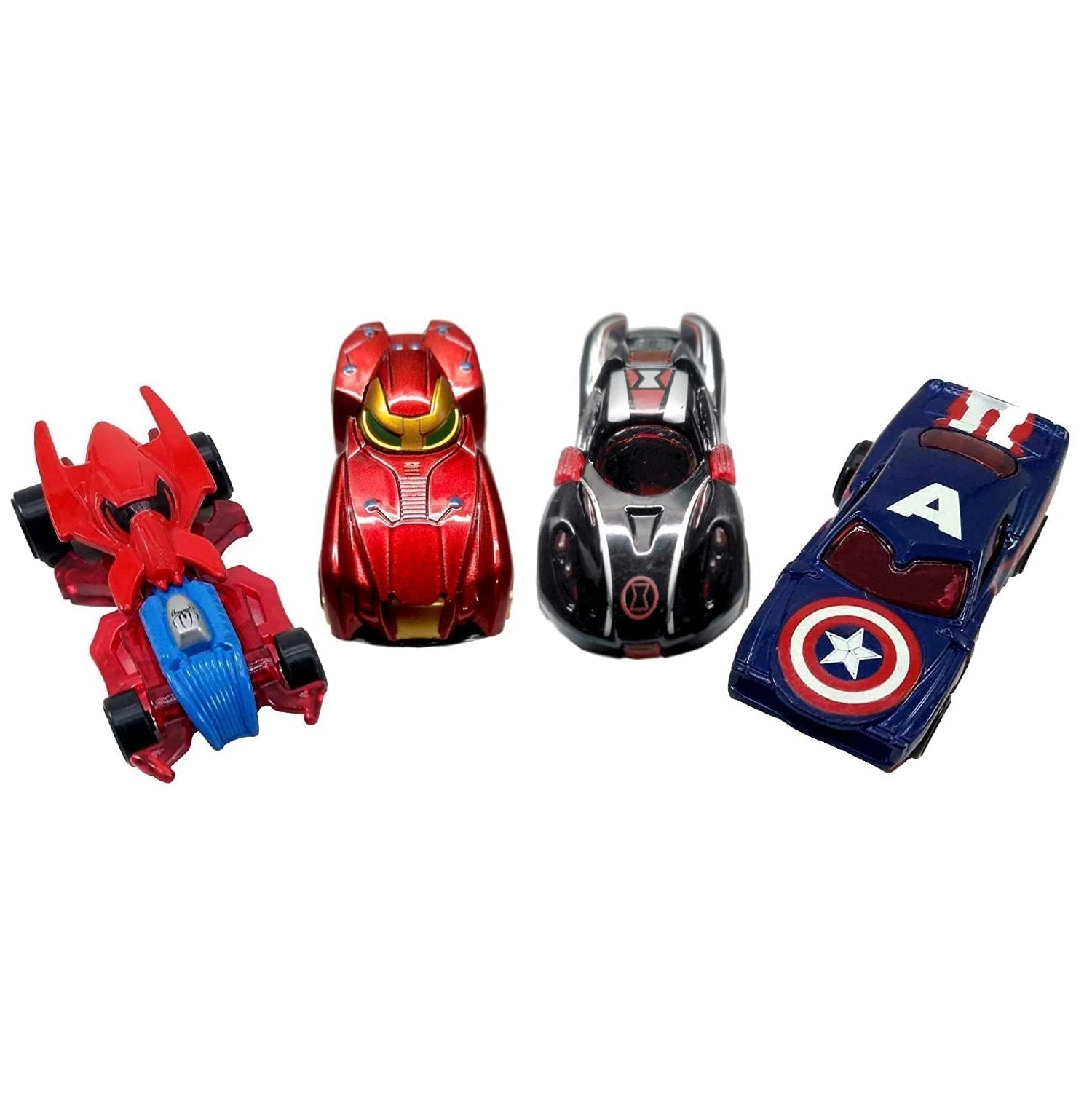 Metal Diecast Avenger Cars Set-Pack of 4