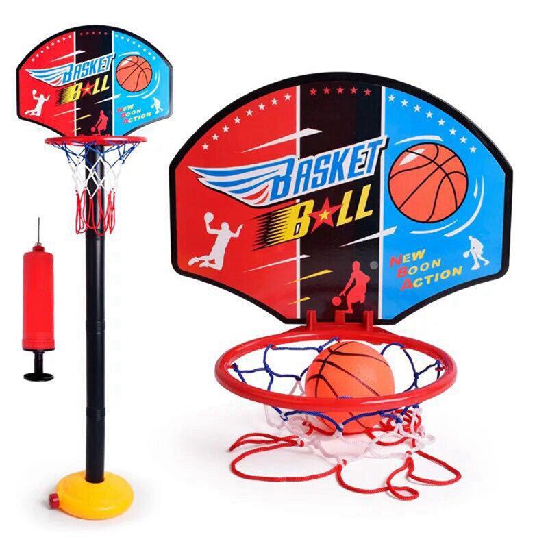 Hoops 2in1 Basketball Goal Stand Hoop Set with Ball Pump