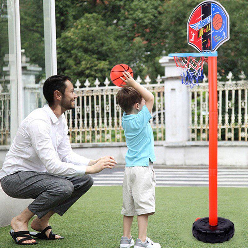 Hoops 2in1 Basketball Goal Stand Hoop Set with Ball Pump