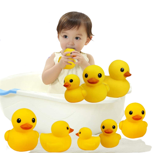 Rubber Duck Squeak & Float Set of 8 pcs