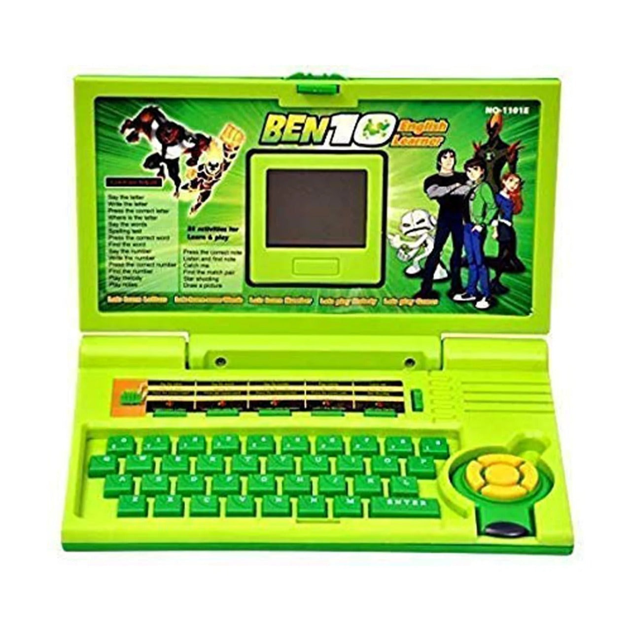 Ben 10 English Learner/Education Laptop for Kids 20 Activities