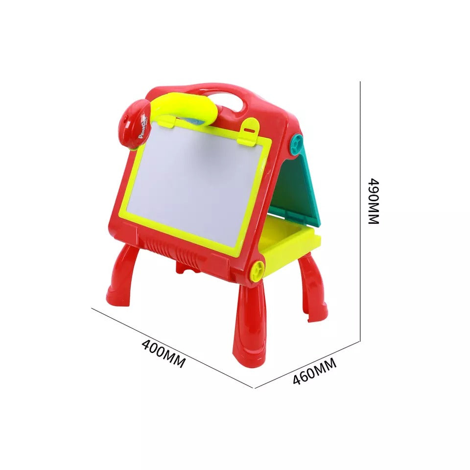 3in1 Drawing/Painting Table Projector With Easel Stand