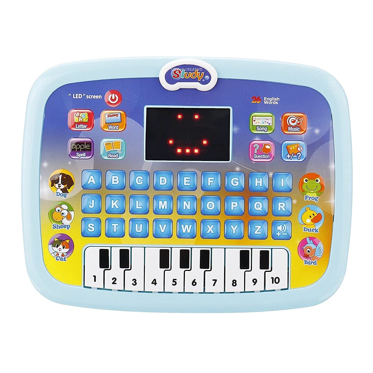 Educational 2in1 Computer Piano Tablet With Lcd Screen