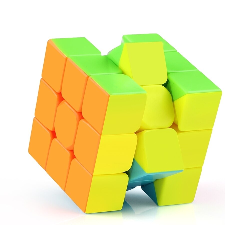 3x3 Sticker-less Speed Solving Rubik's Cube