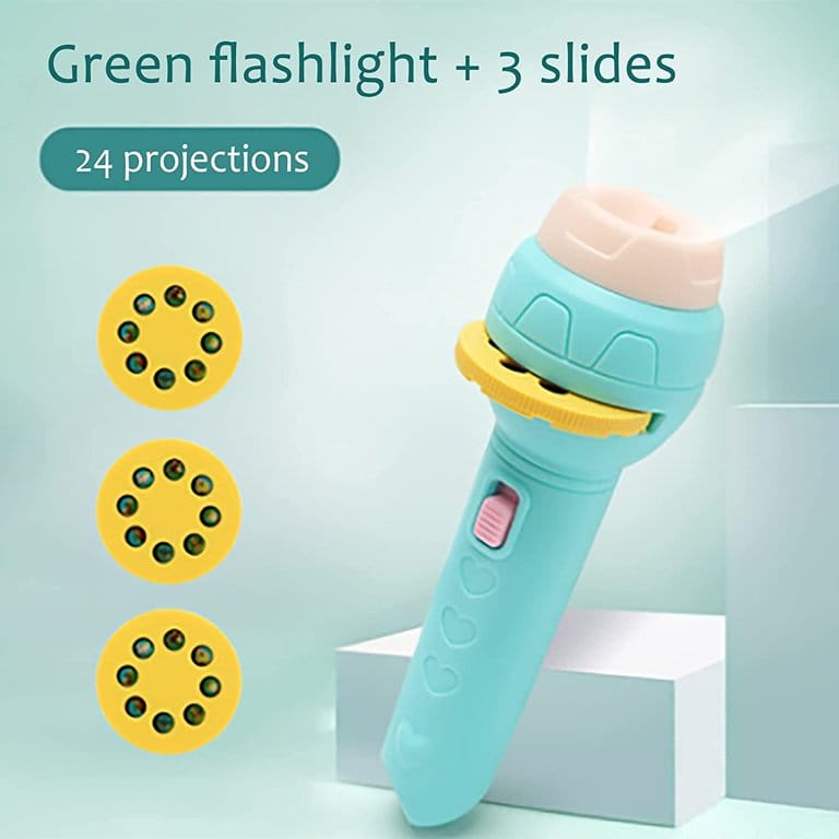 Kids Mini Slide Projector Torch Flashlight