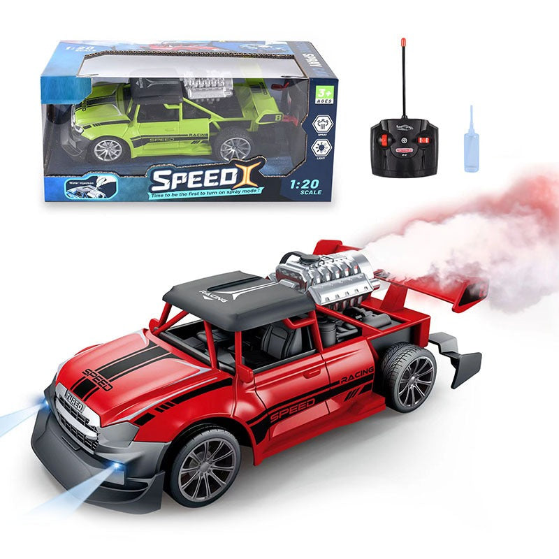 Remote Control Racing Rechargeable Smoke Car