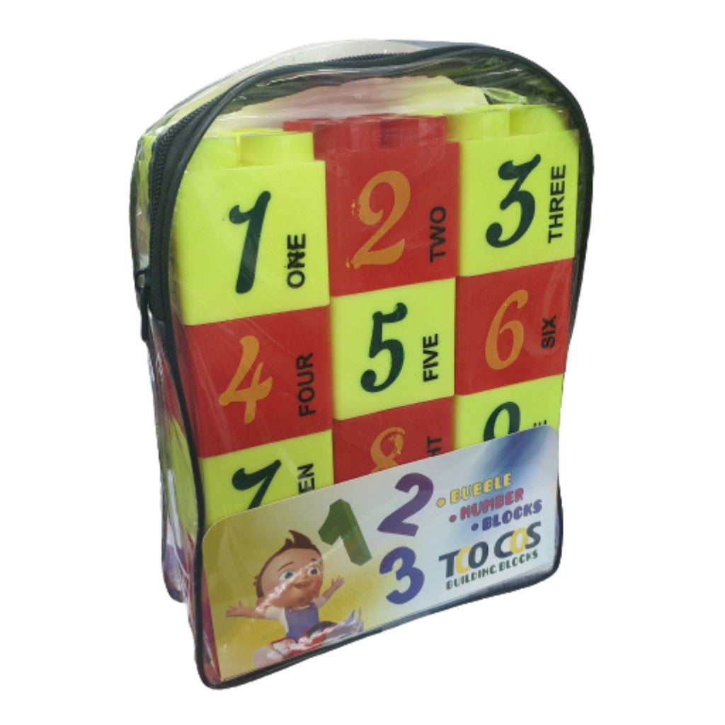 Large Scale Number Blocks Big Size Multicolor Educational Numbers Building Blocks – MGT Toys