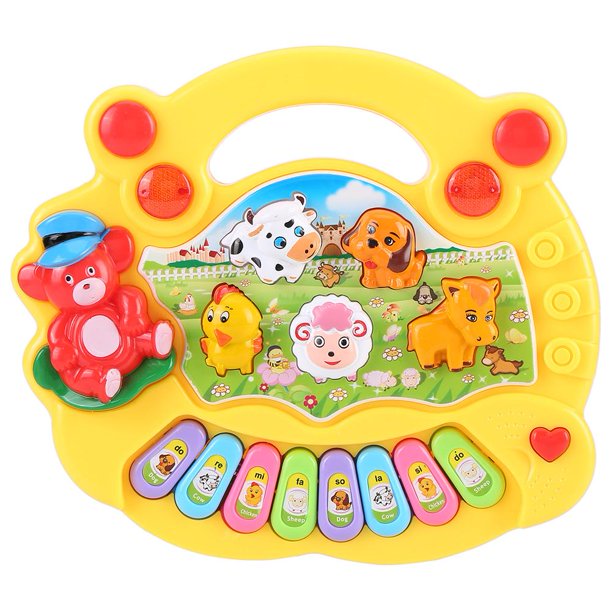 Kids Musical Animal Farm Piano Developmental Music Toy