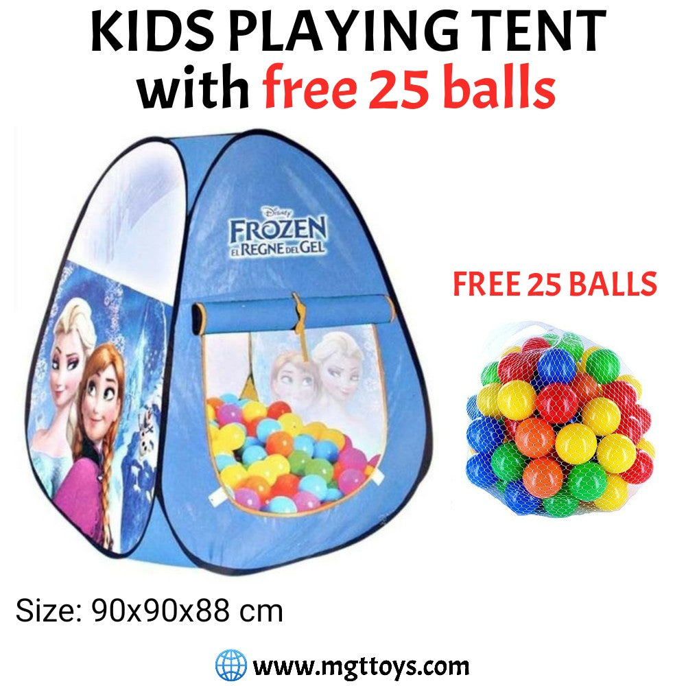 Frozen Themed Tent House With Free 25 Balls