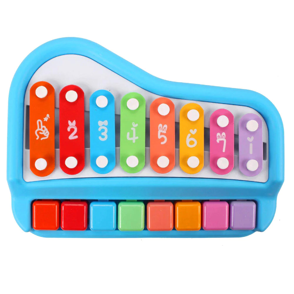 2In1 Musical Xylophone with Music Songbook Cards