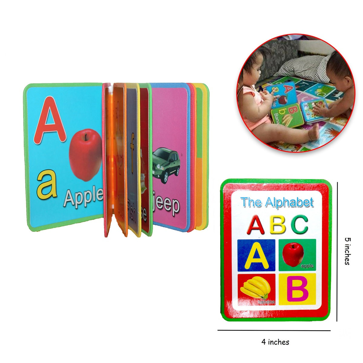 Alphabets Early Education Foam Book