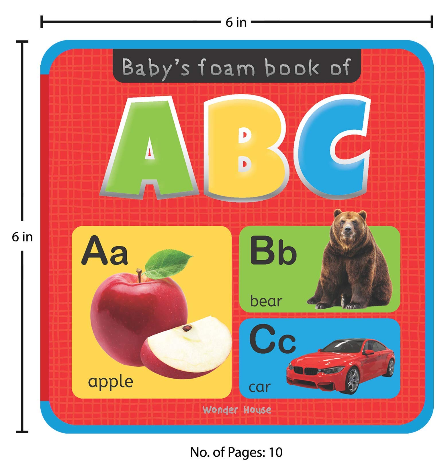 Alphabets Early Education Foam Book