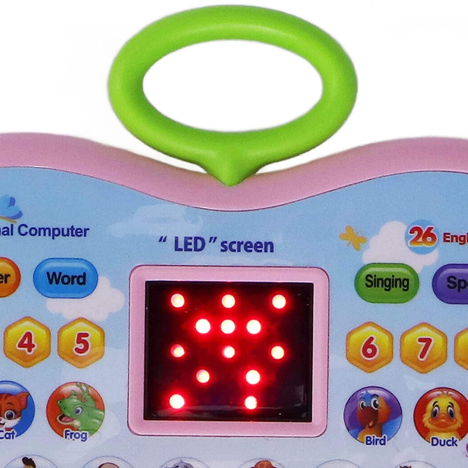 Apple Shape Educational Computer Tablet With LED Display