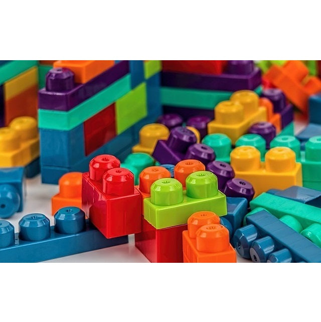 Colorful Jumbo Building Blocks Bag-50 pcs