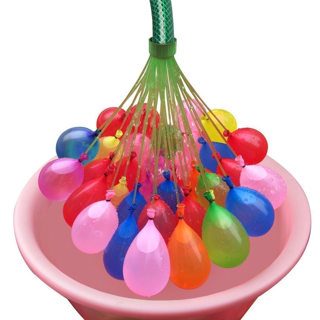 Kids 37 Pcs Water Bunch Balloons Magic Water Sprinkling Multicolor